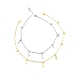 TOBILLERAS PLATA LISA COLGANTES                                                                     