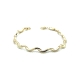 PULSERAS PLATA LISA BAÑO ORO                                                                        
