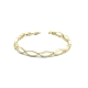 PULSERAS PLATA CIRCONITAS BAÑO ORO                                                                  