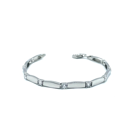 PULSERAS PLATA CIRCONITAS                                                                           