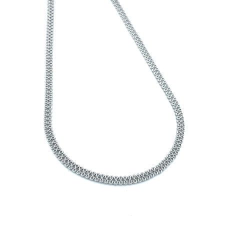 GARGANTILLA PLATA LISA                                                                              
