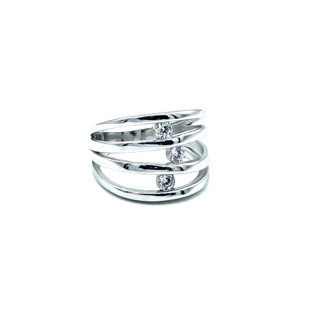 SORTIJA PLATA CIRCONITAS                                                                            