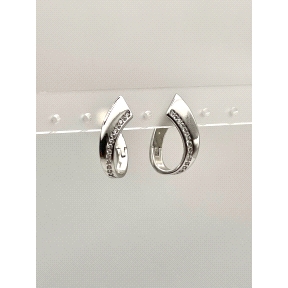 PENDIENTE PLATA CIRCONITAS                                                                          