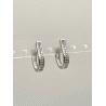 PENDIENTE PLATA CIRCONITAS                                                                          