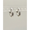 PENDIENTE PLATA ARO CIRCONITAS                                                                      