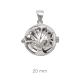 COLGANTE PLATA LISO LLAMADOR                                                                        
