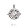 COLGANTE PLATA LISO LLAMADOR                                                                        