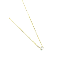 GARGANTILLA PLATA GARRAS 4 MM BAÑO ORO                                                              