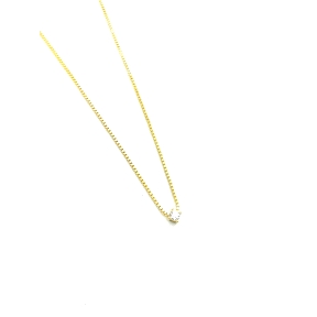 GARGANTILLA PLATA GARRAS 3 MM BAÑO ORO                                                              