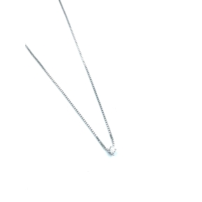 GARGANTILLA PLATA GARRAS 3 MM RODIO                                                                 