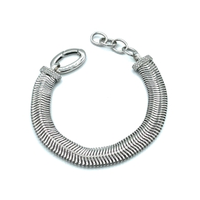 PULSERAS PLATA CIRCONITAS