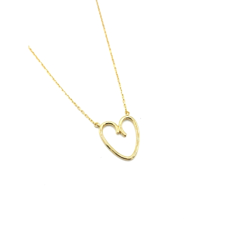 GARGANTILLA PLATA BAÑO ORO                                                                          