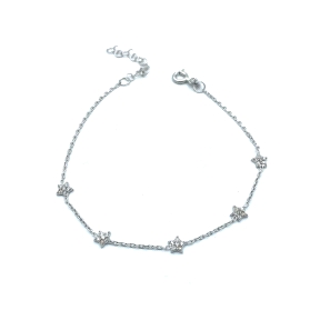 PULSERAS PLATA CIRCONITAS                                                                           