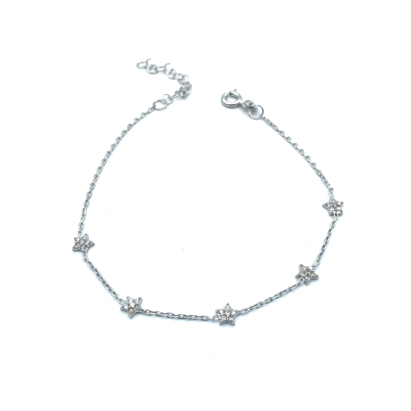 PULSERAS PLATA CIRCONITAS                                                                           