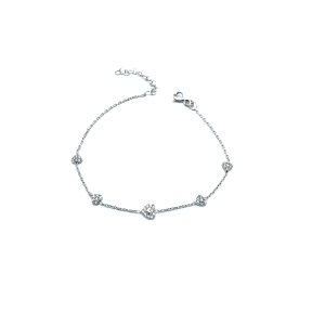 PULSERAS PLATA CIRCONITAS                                                                           