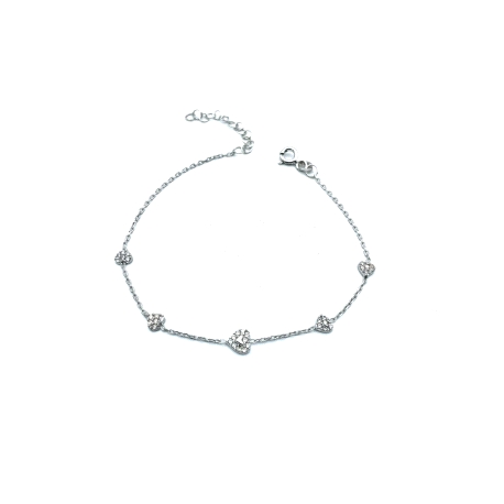 PULSERAS PLATA CIRCONITAS                                                                           