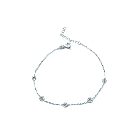 PULSERAS PLATA CIRCONITAS                                                                           