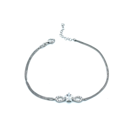 PULSERAS PLATA CIRCONITAS                                                                           