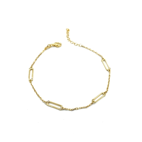 PULSERAS PLATA CIRCONITAS BAÑO ORO                                                                  