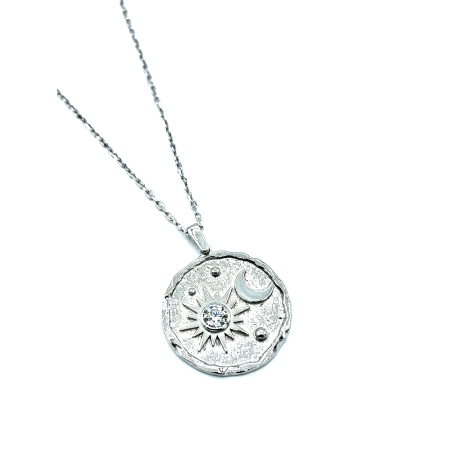 GARGANTILLA PLATA CIRCONITA                                                                         