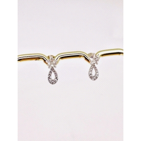 PENDIENTE PLATA CIRCONITAS                                                                          