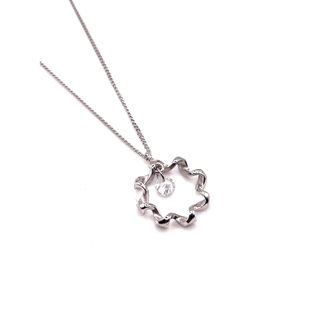 GARGANTILLA PLATA CIRCONITA                                                                         