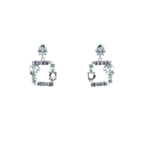 PENDIENTE PLATA CIRCONITAS COLOR                                                                    