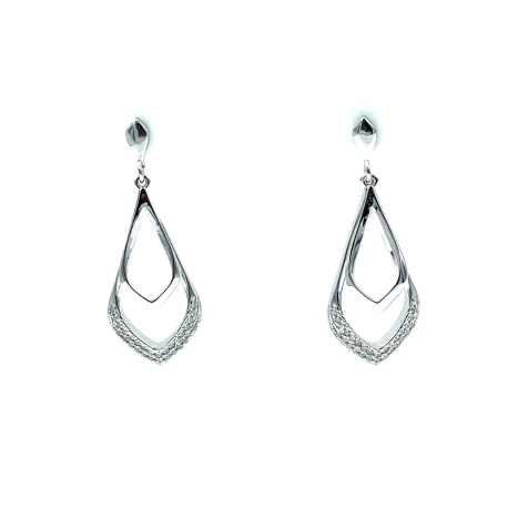 PENDIENTE PLATA CIRCONITAS                                                                          