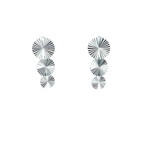 PENDIENTE PLATA LISO DIBUJO                                                                         