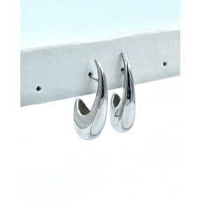 PENDIENTE PLATA ARO LISO                                                                            