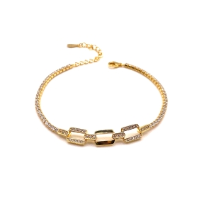 PULSERAS PLATA CIRCONITAS                                                                           