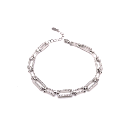 PULSERAS PLATA CIRCONITAS                                                                           