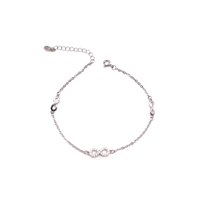 PULSERAS PLATA CIRCONITAS                                                                           