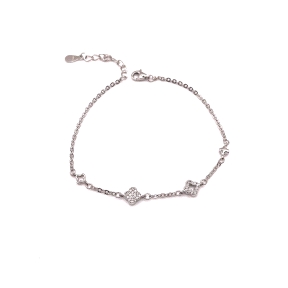 PULSERAS PLATA CIRCONITAS                                                                           