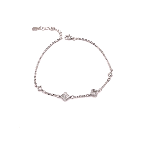 PULSERAS PLATA CIRCONITAS                                                                           