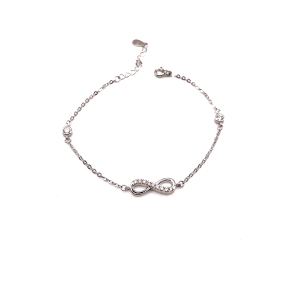 PULSERAS PLATA CIRCONITAS                                                                           
