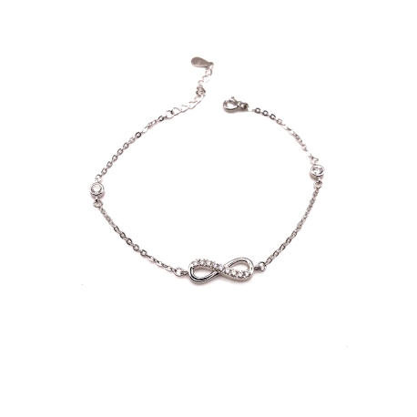 PULSERAS PLATA CIRCONITAS                                                                           