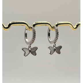 PENDIENTE PLATA ARO CIRC. NACAR                                                                     