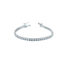 PULSERAS PLATA RIVIER 4 GARRAS 3MM 18CM                                                             