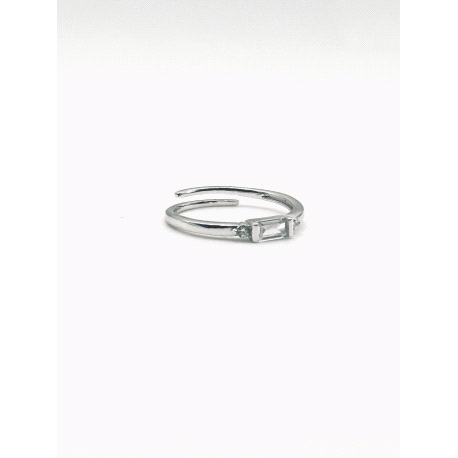 SORTIJA PLATA CIRCONITAS                                                                            