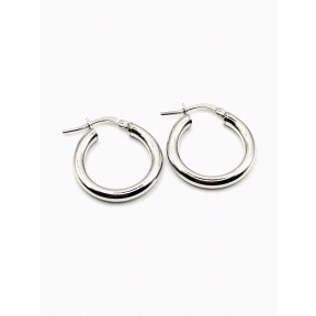 PENDIENTE PLATA TUBO 3MM 1,5CM                                                                      