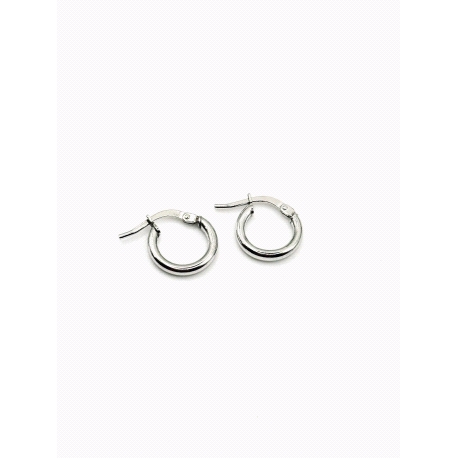 PENDIENTE PLATA TUBO 2MM 0,8 CM                                                                     