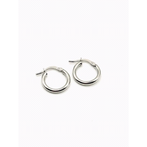 PENDIENTE PLATA TUBO 2MM 1 CM                                                                       