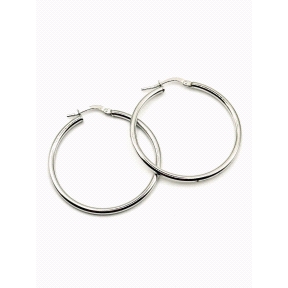 PENDIENTE PLATA TUBO 2MM 3CM                                                                        