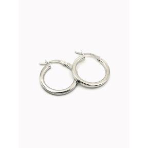 PENDIENTE PLATA 2X2 1,5CM                                                                           