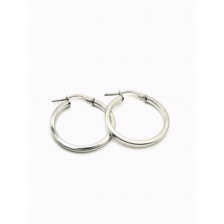 PENDIENTE PLATA 2X2 2CM                                                                             