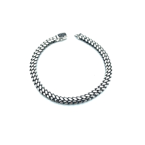 PULSERAS PLATA CIRCONITAS NEGRAS