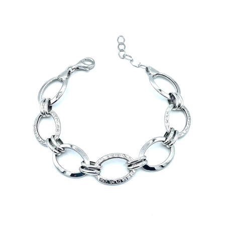 PULSERAS PLATA LISA