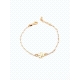 PULSERAS PLATA ERLITAS BAÑO ORO                                                                     