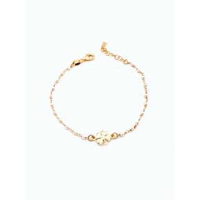 PULSERAS PLATA ERLITAS BAÑO ORO                                                                     